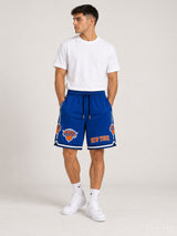 מכנסי NBA – New York Knicks (ניו יורק ניקס) כחול כתום