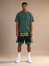 מכנסי NBA – Boston Celtics (בוסטון סלטיקס) שחור ירוק