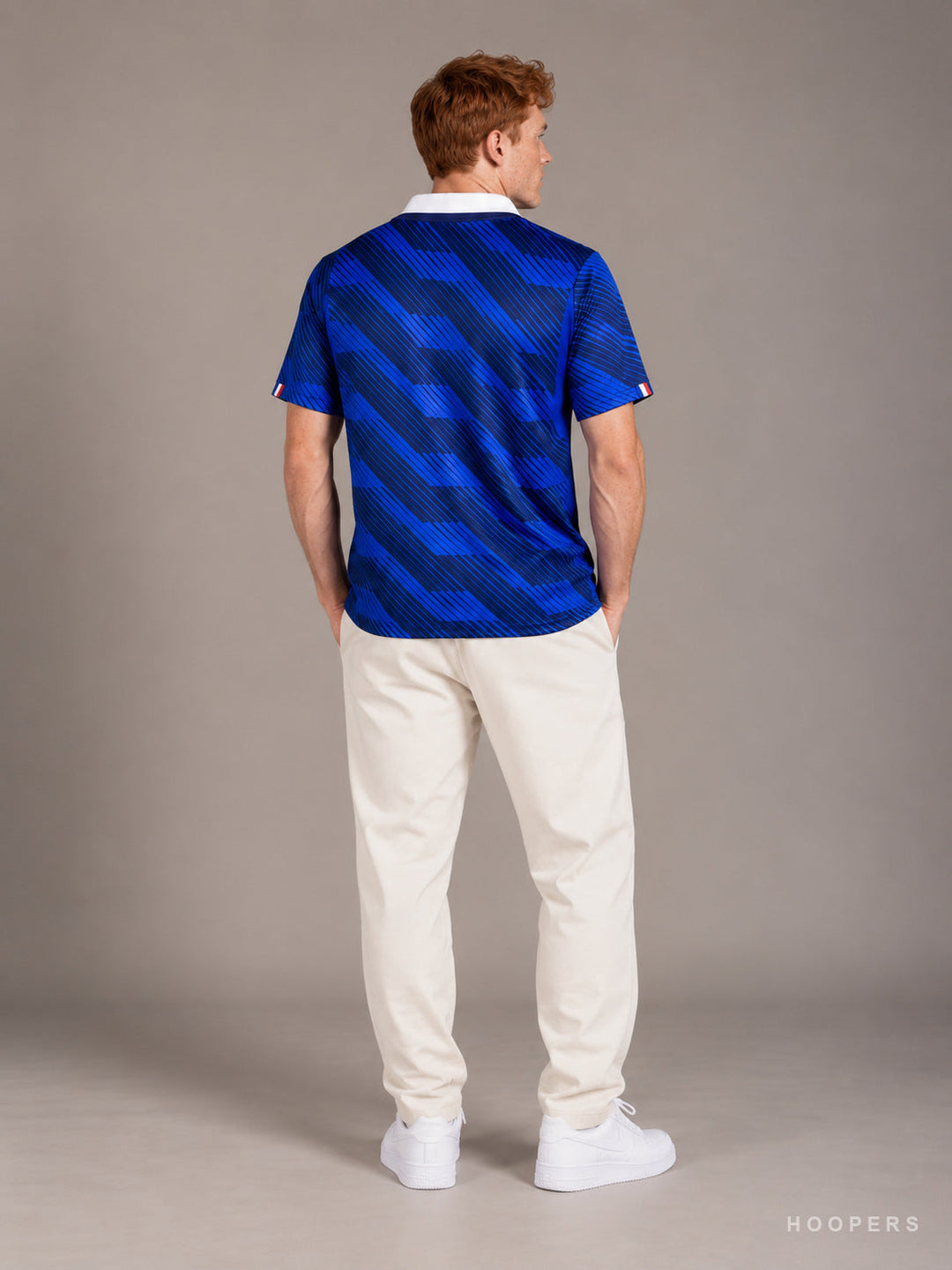 חולצת כדורגל צרפת מונדיאל Blue Heritage – גב
