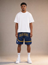 מכנסי NBA – Golden State Warriors (גולדן סטייט ווריורס) כחול צהוב