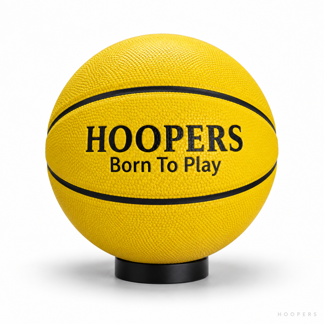 כדורסל טייריס הליברטון – MSG 05.21.25 צהוב – צד HOOPERS