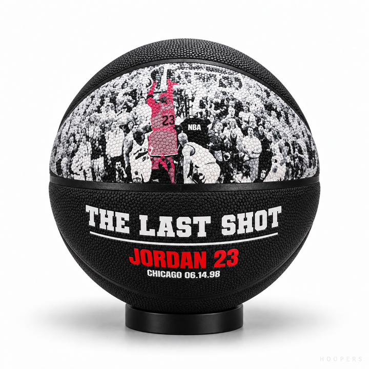 כדורסל מייקל ג'ורדן – THE LAST SHOT שחור – חזית