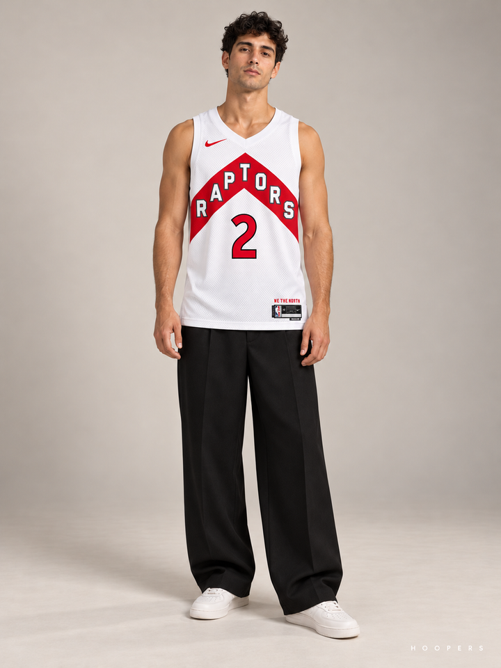 גופיית NBA קוואי לאונרד טורונטו ראפטורס – לבן – חזית