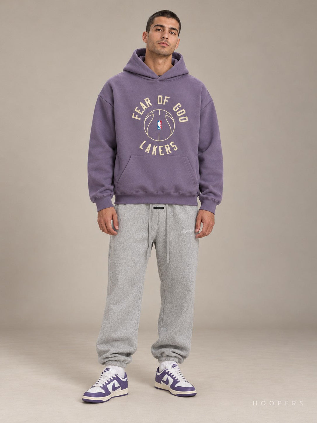 לוק HOOPERS · לייקרס FOG × אפור