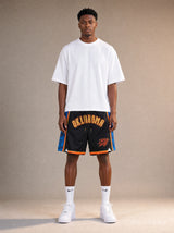 מכנסי NBA – Oklahoma City Thunder (אוקלהומה סיטי ת'אנדר) שחור כחול