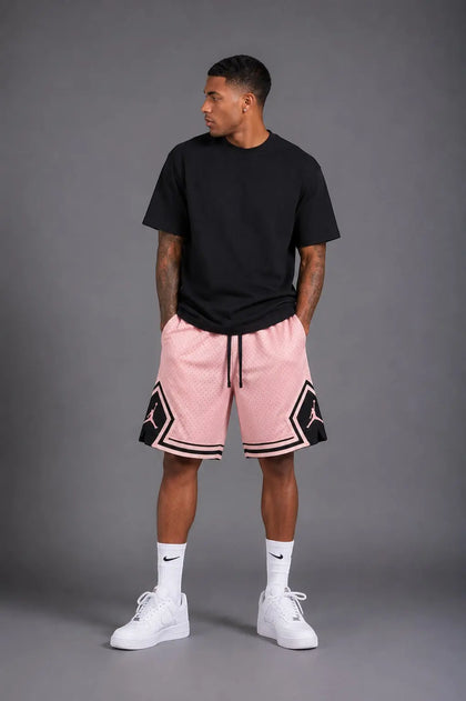 מכנסי Jordan Rose Edition (ורוד/שחור) | HOOPERS