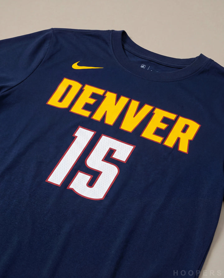 חולצת NBA דנבר נאגטס - פרט הדפס DENVER 15 בד Dri-FIT