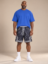 מכנסי Jordan Thunder Marble (שחור/אפור שיש)
