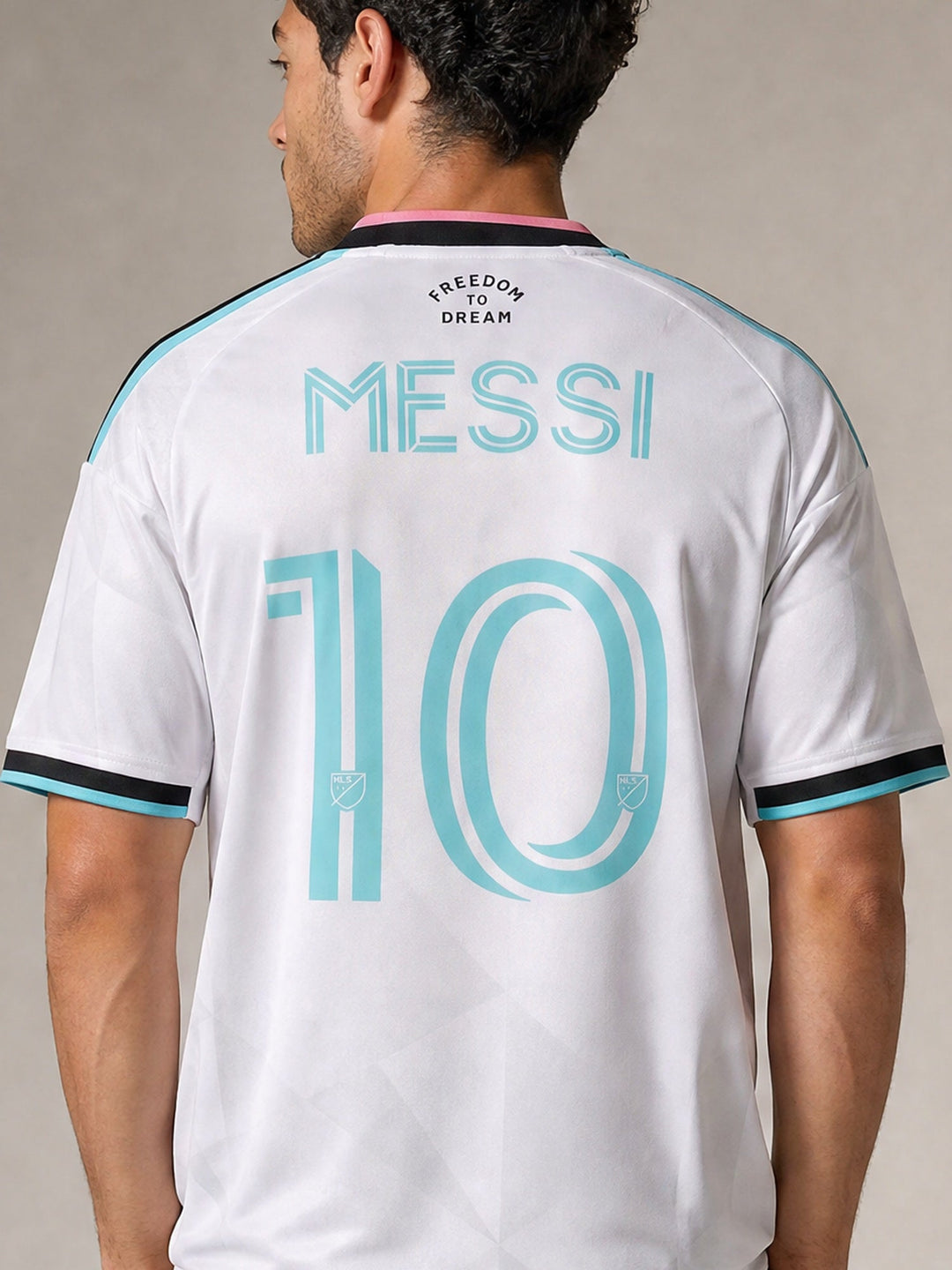 פרטי גב - הדפס MESSI 10 במנטה