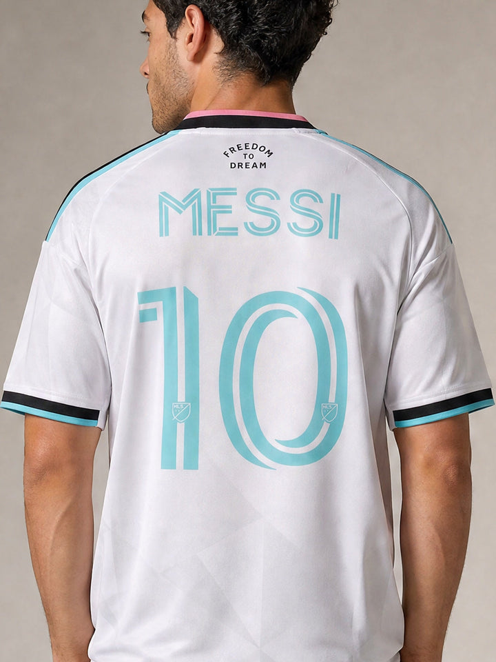 פרטי גב - הדפס MESSI 10 במנטה