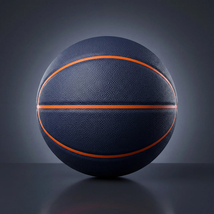 כדורסל HOOPERS נייבי עם תפרים כתומים