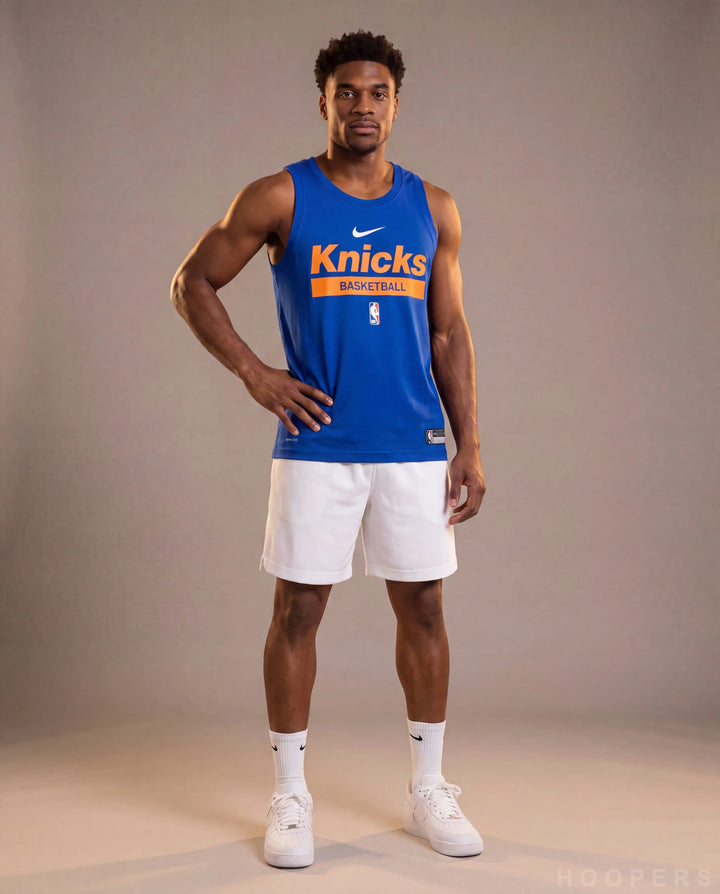 גופיית אימון NBA ניו יורק ניקס - לוק ספורטיבי