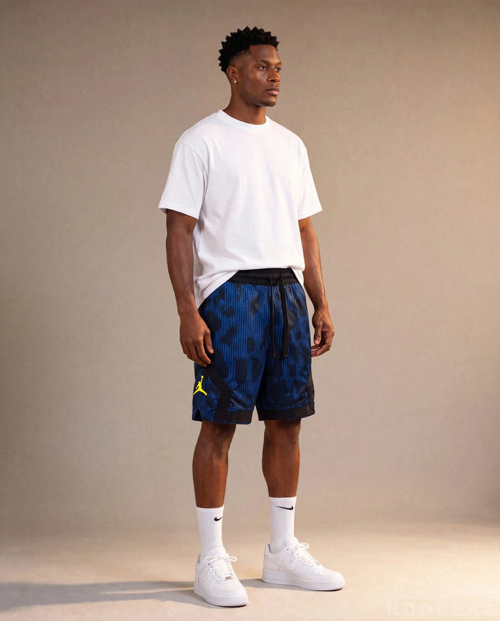 HOOPERS Jordan Brasil Blue Phantom shorts side