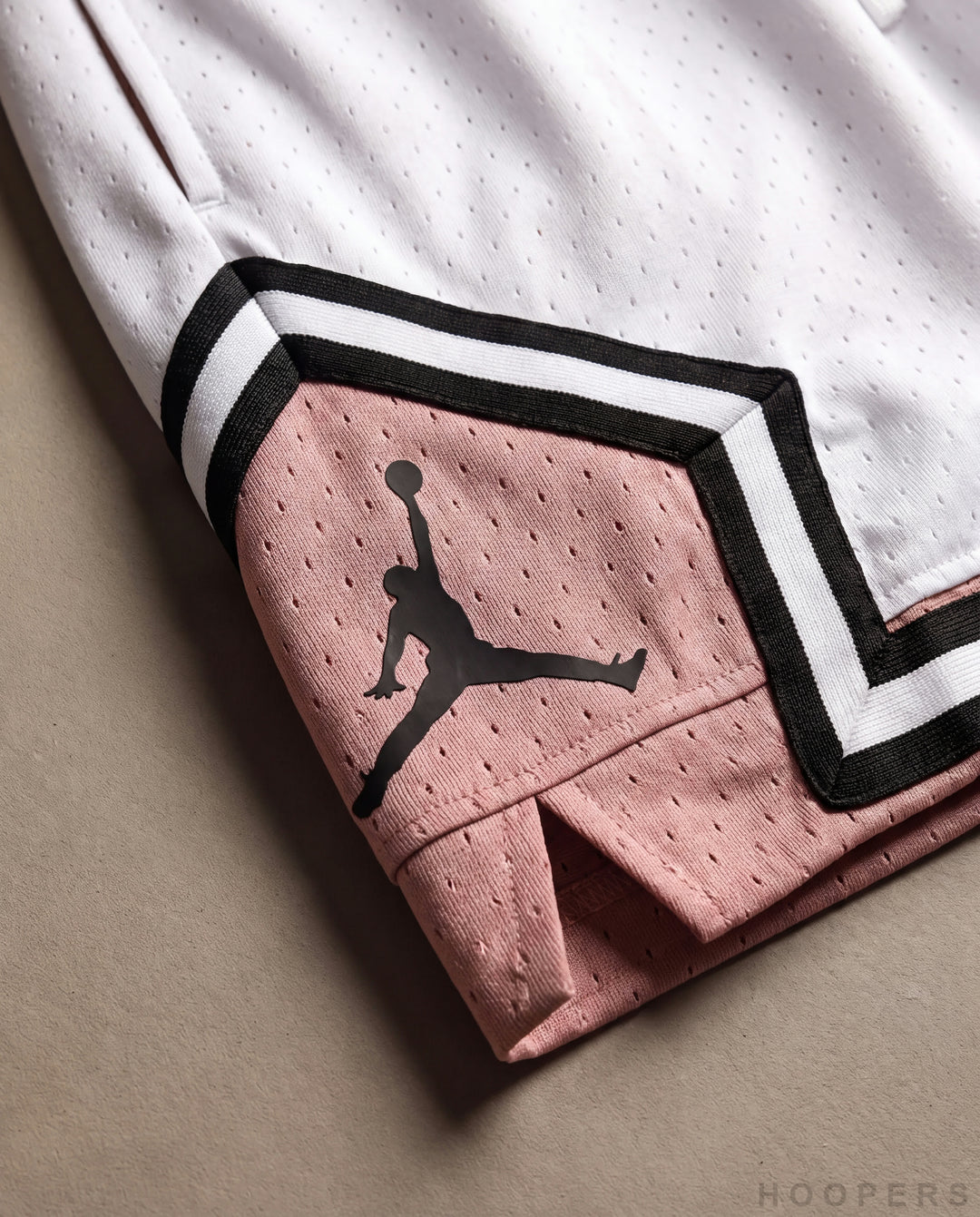 HOOPERS Jordan Rose Cloud Jumpman detail