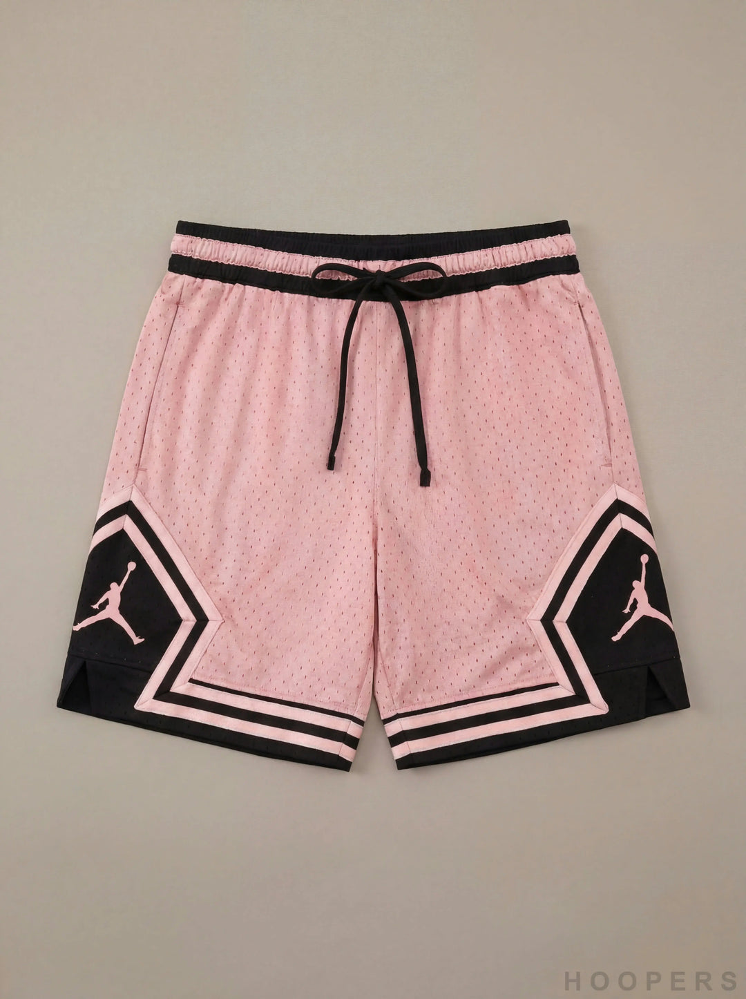 HOOPERS Jordan Rose Edition shorts flat lay