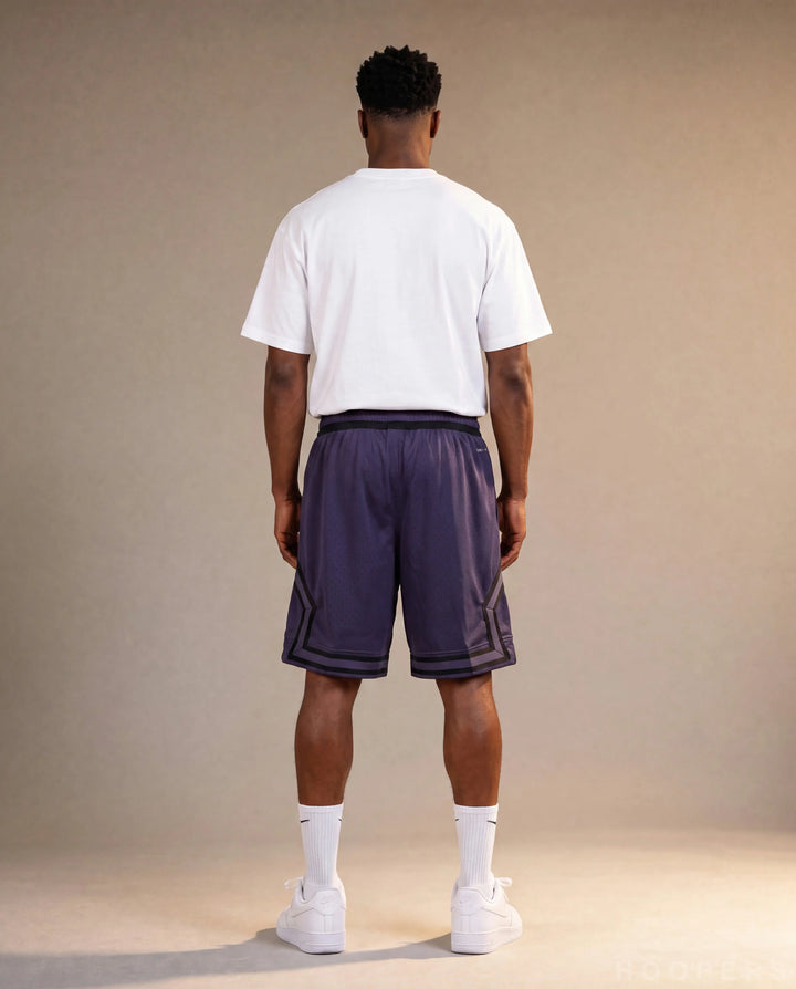 HOOPERS Jordan Shadow Purple shorts back