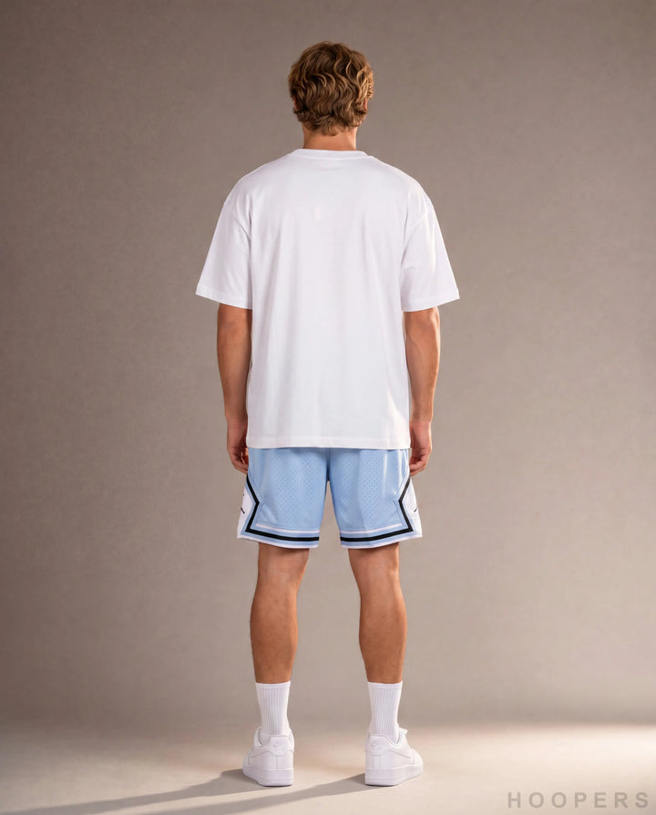 HOOPERS Jordan Ice Blue Classic shorts back