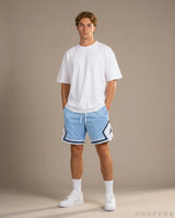 מכנסי Jordan Ice Blue Classic (תכלת/לבן)