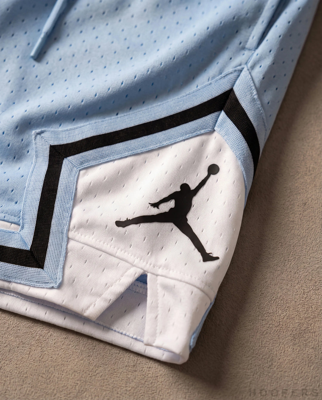 HOOPERS Jordan Ice Blue Classic Jumpman detail
