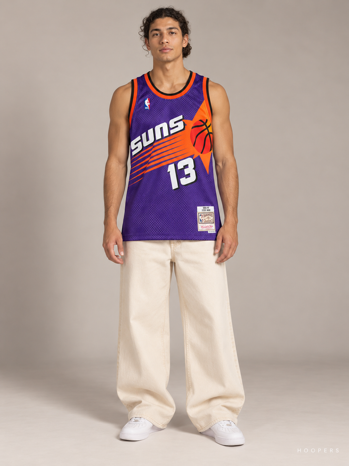 גופיית NBA סטיב נאש פיניקס סאנס – סגול רטרו 1996/97 – חזית