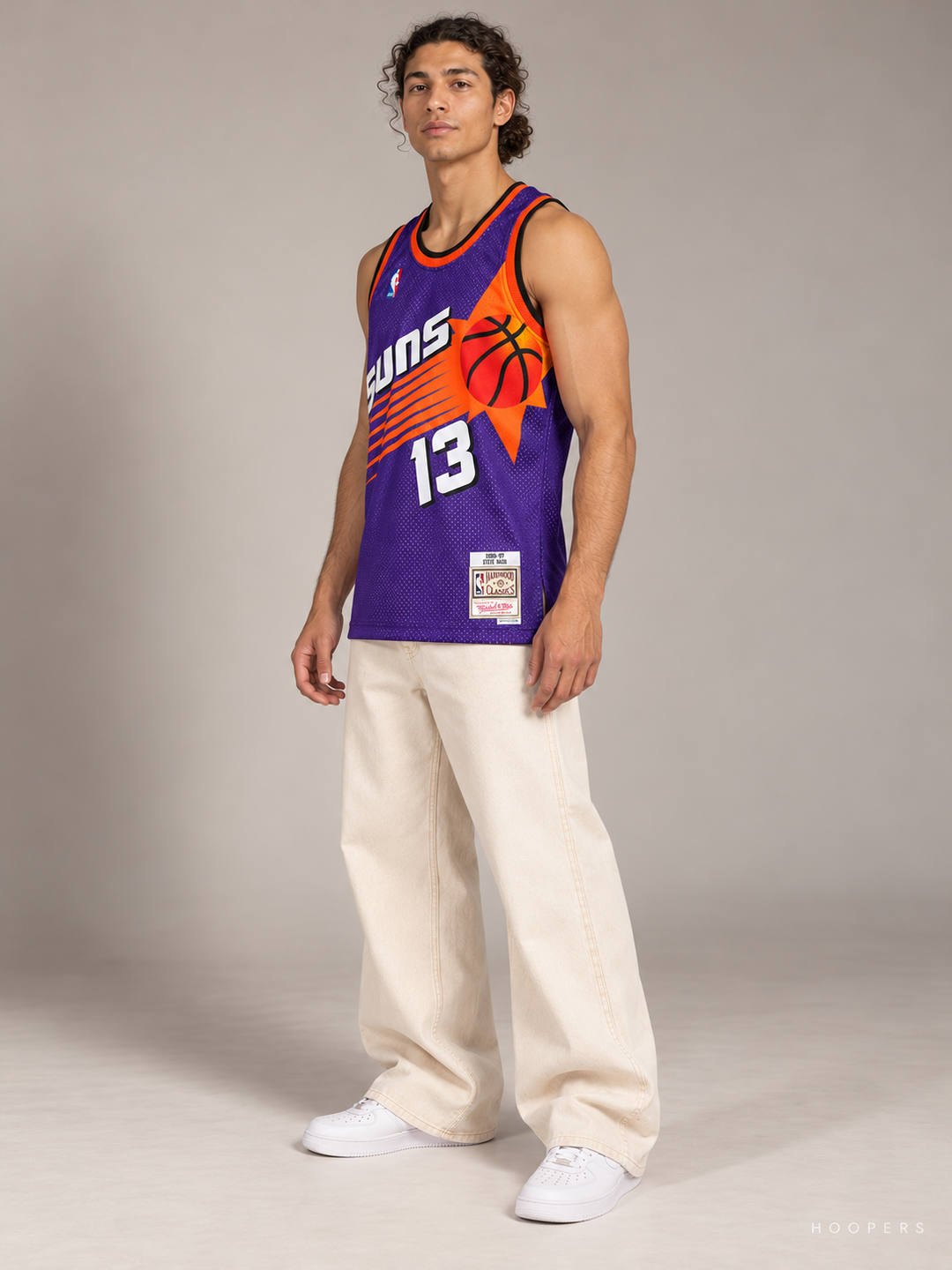 גופיית NBA סטיב נאש פיניקס סאנס – סגול רטרו 1996/97 – זווית