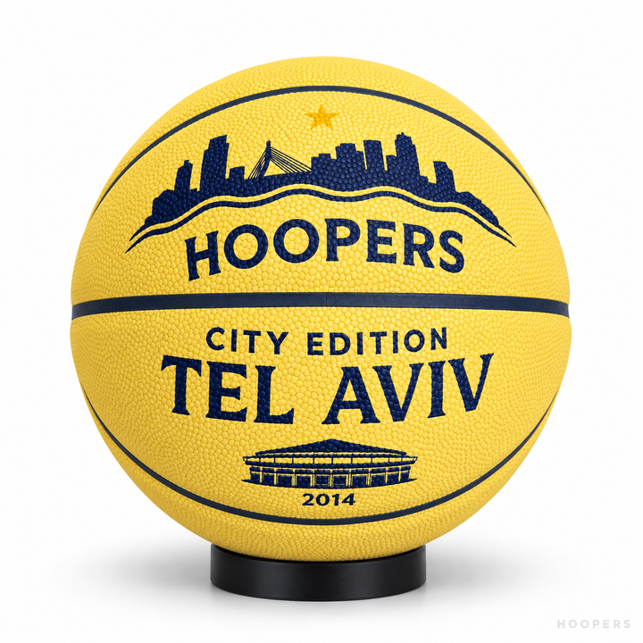 כדור כדורסל HOOPERS City Edition תל אביב – צד העיר