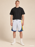 מכנסי NBA גולדן סטייט – לבן | HOOPERS