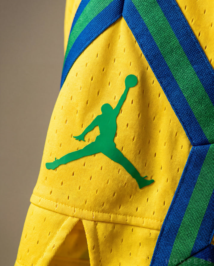 HOOPERS מכנס Jordan Brasil Edition צהוב - מאקרו Jumpman